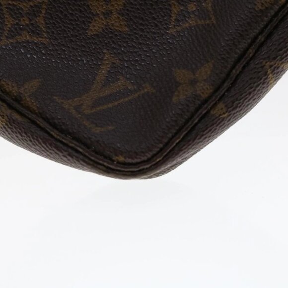 LOUIS VUITTON Monogram Pochette Accessoires Pouch M51980 LV Auth ar9825 - Picture 5 of 16